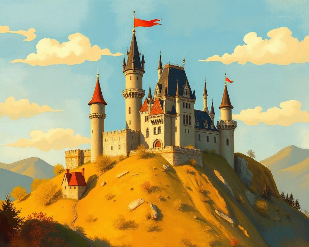Magical Castle illustration