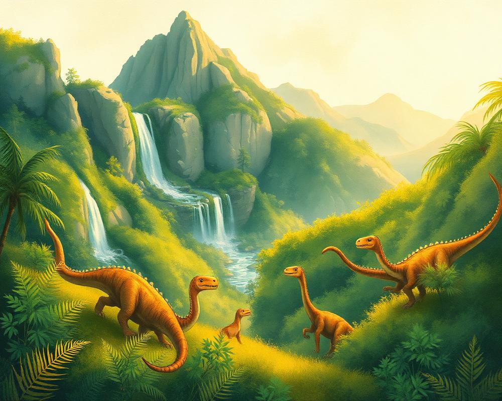 Dinosaur Valley illustration
