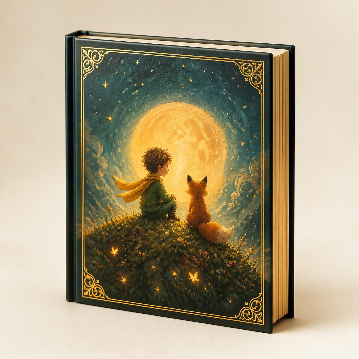 A premium personalized hardcover storybook